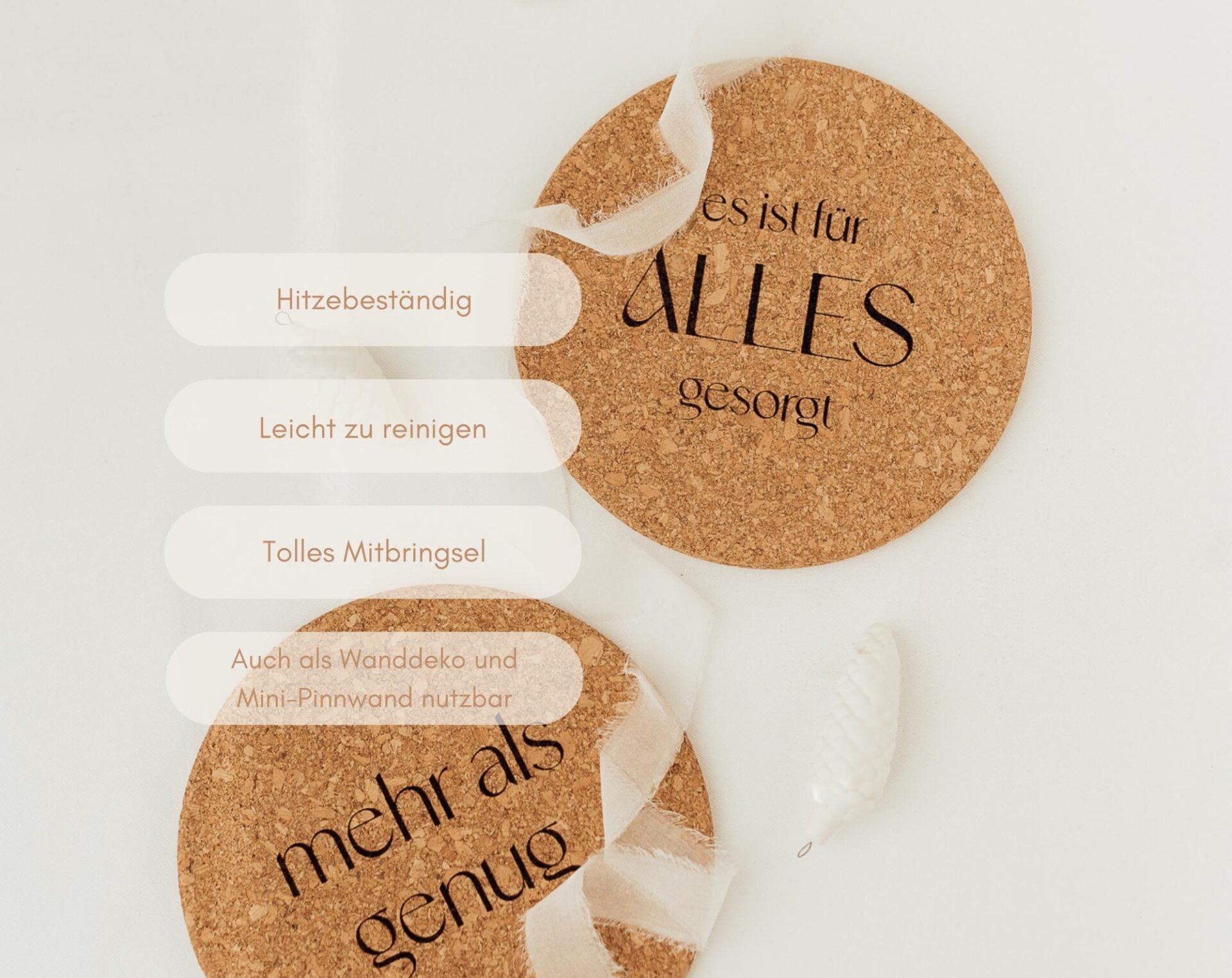 Korkuntersetzer Alles in Liebe – Bild 4