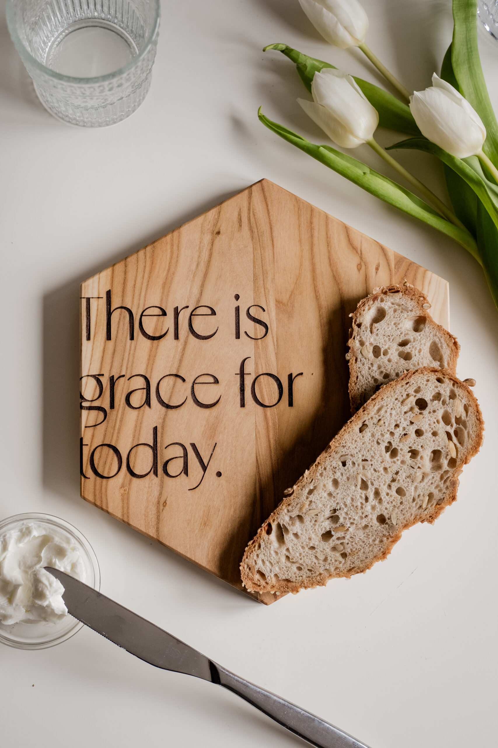 Holzbrett There is grace for today – Bild 4