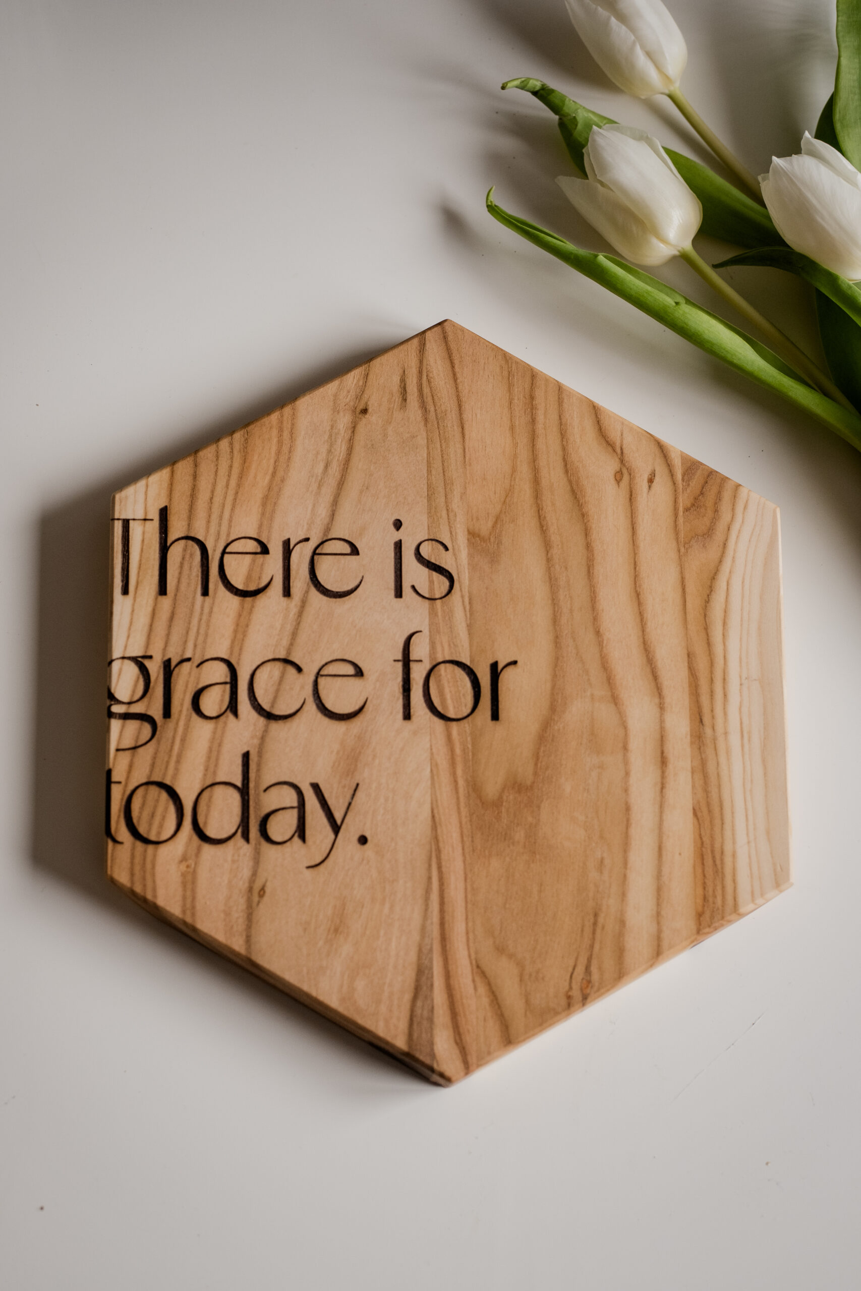 Holzbrett There is grace for today – Bild 2